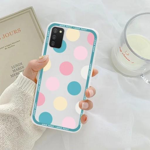 Для Samsung Galaxy A02S Flower Daisy Silicone Case Soft Fundas для