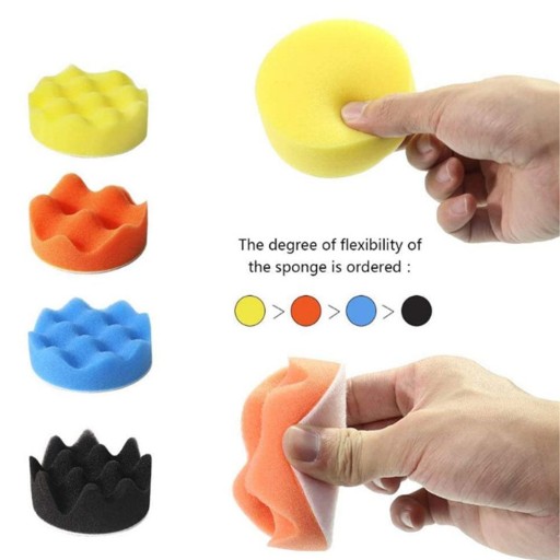 Для полировки и нанесения воска, набор подушечек, хорошие.