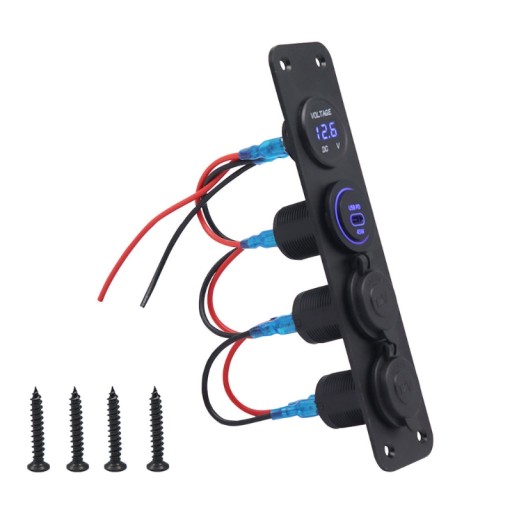 6935467771245 - Розподільник 12-24В для порту зарядки