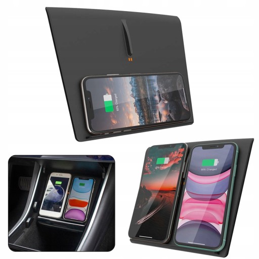 6944259841059 - Для Tesla Model 3 15W швидкий бездротовий зарядний пристрій