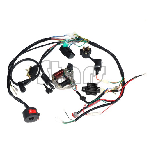 69442613292313108 - Для 50 70 90 110cc ATV електричний старт Quad Kit
