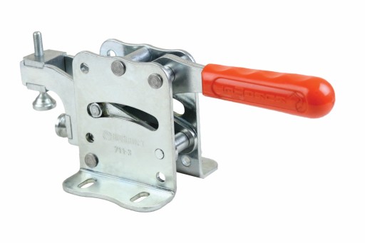 Двоплощинний затискач з горизонтальною основою 711-1