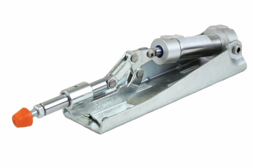 Горизонтальний пневматичний затискач з хвостовиком 621-4-Q18