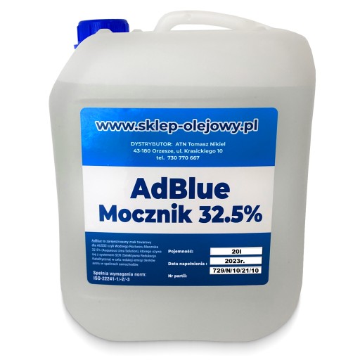 Присадка AdBlue Ad Blue NOXY 20 Л ЛІТР