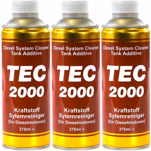 TEC 2000 Diesel Cleaner присадка к дизельному топливу 3 x 375 мл
