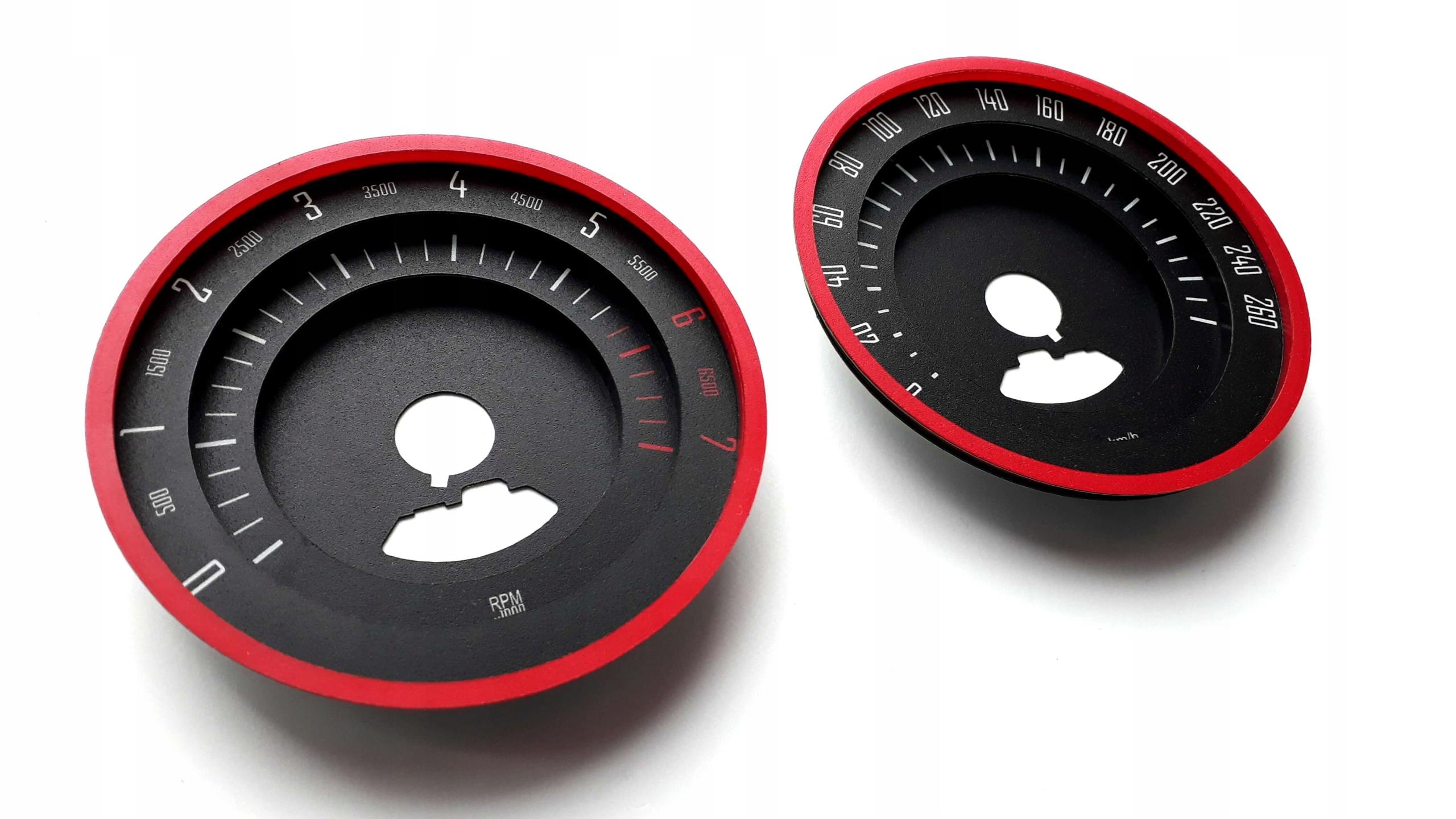 Dodge Challenger 2015 + odometer dials миль / ч за км