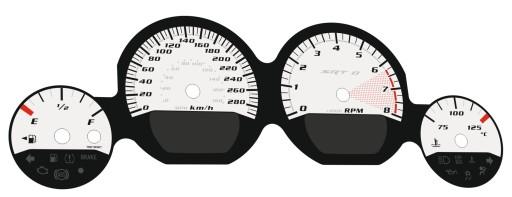 Dodge Challenger SRT 11-14 диски одометра MPH kmh