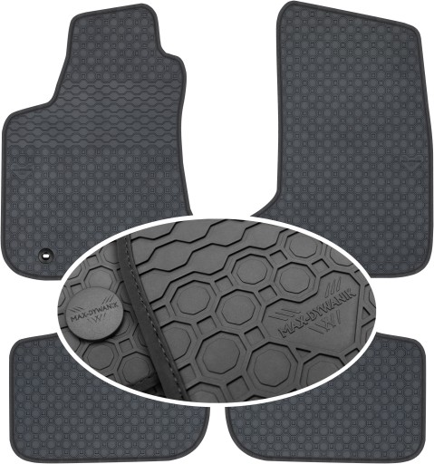 Dodge Charger GT Sedan 4x4 2015 - гумові килимки PrimeLiner - Чорні