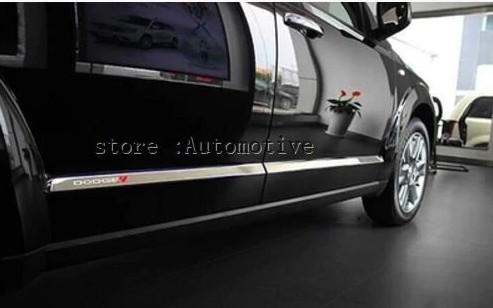 01266 - Dodge Journey Fiat Freemont - Бічні планки ХРОМ