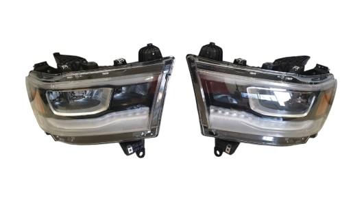 Dodge RAM 1500 5 V Full Led JASNA - Dodge RAM 1500 5 V Full Led Lamp Front Lights ЯСКРАВІ 19-24