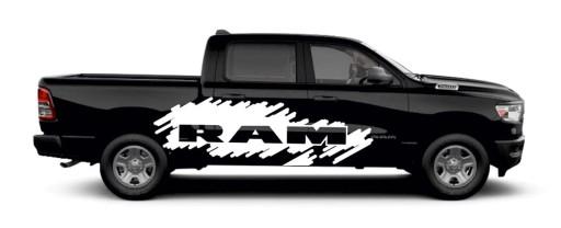 Dodge Ram rebel США американські наклейки