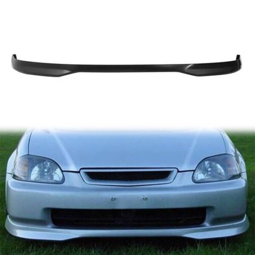 Юбка передняя Honda Civic 99-00 2/3/4D Type-R (ПУ)