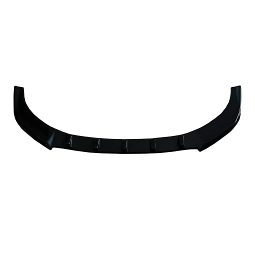 Накладка на передній бампер AUDI A7 (4G) Sportback 2014-2017 чорний глянець