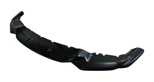 Накладка на передній бампер BMW 2 (F22, F87) Coupe 2016-2020 чорний глянець