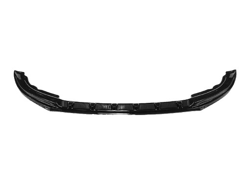 Губа переднього бампера VW TRANSPORTER T5 Bus 2003-2009 глянцева чорна