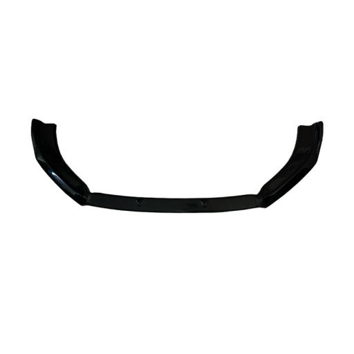 Накладка на передній бампер для AUDI A3 (8V) Sedan 2017-2020, чорний глянець