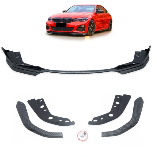 Вставка в передний бампер для BMW 3 (G20, G80) Sedan 2019 - M style package