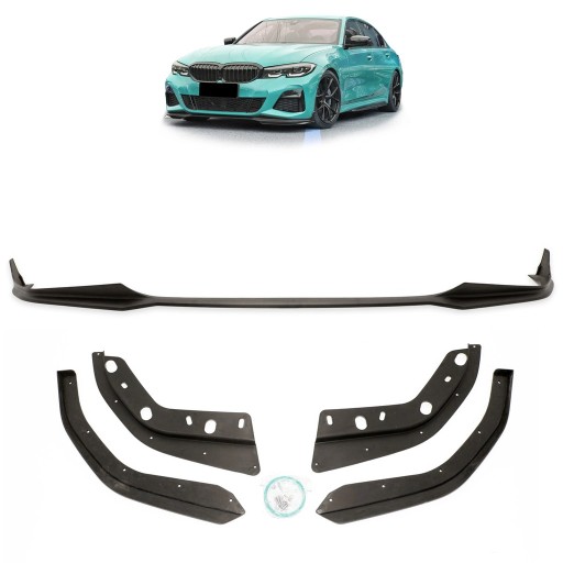 Вкладиш переднього бампера для BMW 3 (G20, G80) Седан 2019 - M style пакет