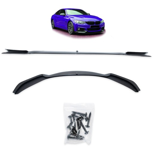 Вкладиш на передній бампер для BMW 4 (F32, F82) Купе 2013 - 2021 рр.