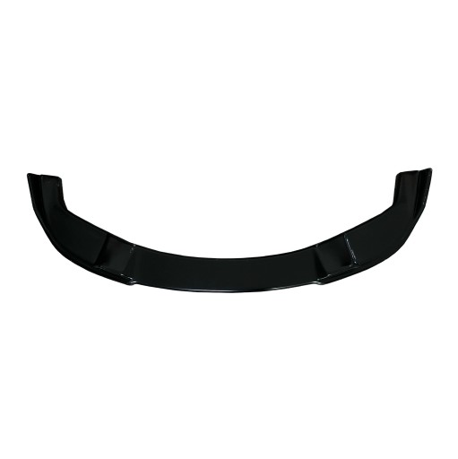 Накладка на передній бампер для BMW 5 (E61) Touring 2003-2010, чорний глянець