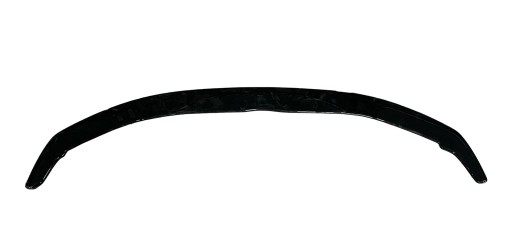 Накладка на передній бампер для BMW 5 (F10) Седан 2011-2016, чорний глянець