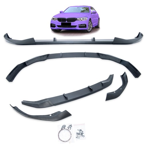 Вкладиш переднього бампера для BMW 5 (G30, F90) Седан 2021 - M style пакет