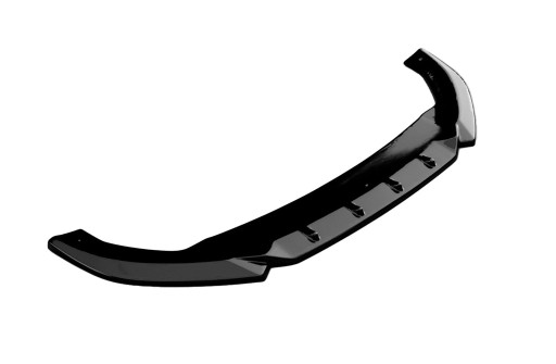 Вставка в передний бампер для SEAT LEON (KL1) 2020- (черный глянец)