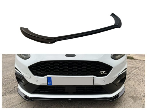 Диффузор на передний бампер FORD FIESTA MK7 VIII 2017-2022 HB