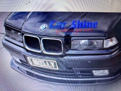 Бампер передний BMW e 36, заводской бампер, не м 3, толстый