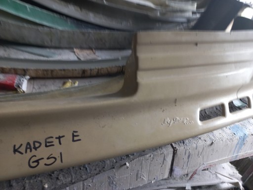 Передняя юбка Opel Kadett E GSI GT, логотип Ms Design