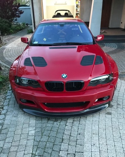 Спойлер на бампер BMW M3 E46 CSL Style