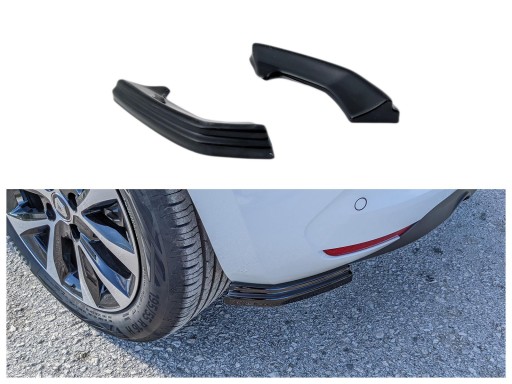 Губка заднего бампера, диффузор RENAULT CLIO RJA/BJA | BF/B7 мая 2019 г.- HB