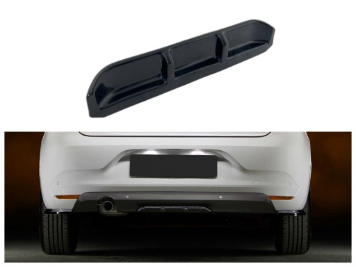 Губка заднего бампера, диффузор RENAULT CLIO RJA/BJA | BF/B7 мая 2019 г.- HB