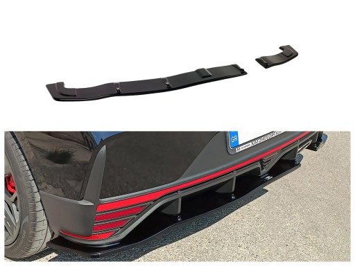 Диффузор заднего бампера для HYUNDAI I20 N BC3/BI3 III 2021- HB