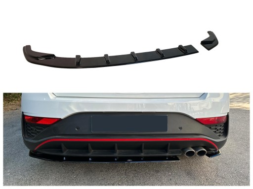 Диффузор заднего бампера HYUNDAI I30 N-Line PDE III 2020-