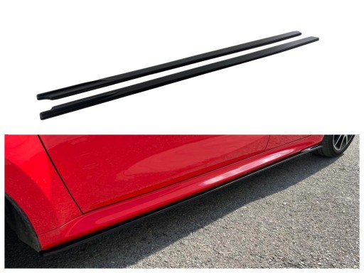 Диффузор заднего бампера для TOYOTA YARIS XP210 IV 2020 - ХЭТЧБЕК