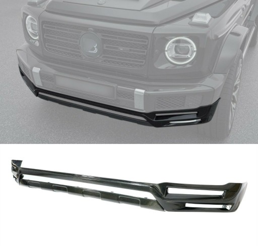 Вставка в бампер G-class G500 W463A W464 Carbon Carbon