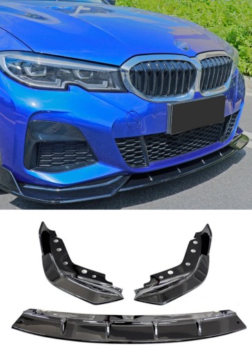 Вставка в бампер M SPORT SPLITTER BLACK BMW G20 G21 PRE-LIFT 2019-2022