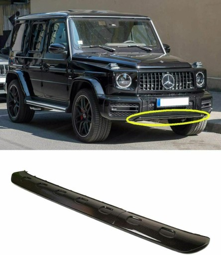 Вставка в бампер Mercedes G W464 Carbon