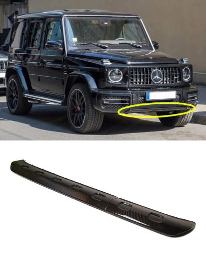 Вставка в бампер Mercedes G W464 Carbon