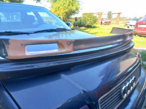 Накладка на передний бампер Audi 80/90 b4 abt Sportsline с рисунком PRIMER.