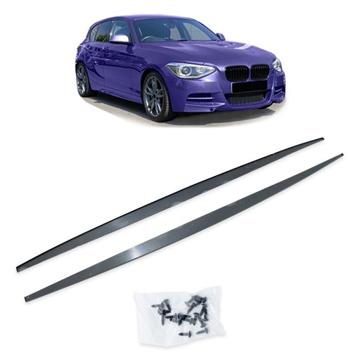 Карбоновые боковые юбки для BMW 1 (F20) Хэтчбек 2011 - 2019 M style пакет