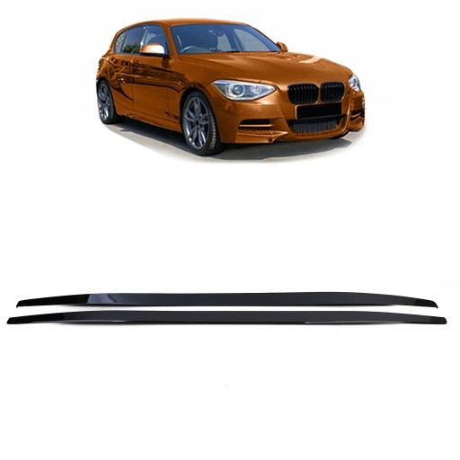 Боковые юбки для BMW 1 (F20) Хэтчбек 2011 - 2019 M style пакет
