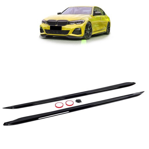 Накладки на пороги BMW 3 (G20, G80) Седан 2018 - M style пакет