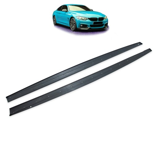 Боковые юбки для BMW 4 (F32, F82) Coupe 2013 — пакет M style