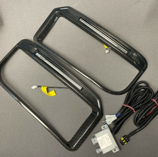 Расширения бампера G-класс W464 W463A Карбон Карбон