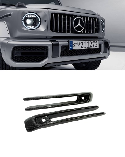 Подовжувачі бампера G-class W464 W463A Carbon Carbon