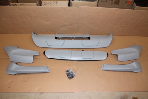 Расширения бампера BMW X5 E70 Aero Kit 2006-2010 до рестайлинга