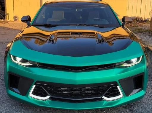 JGD-CM16-LGSSLED - Нижняя решетка-заглушка LED 50th CAMARO 2016-2018 SS