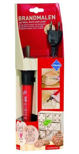 Ручка Donau Elektronik Woodburning Pen + 9 наконечників для випалювання, багатоколірна